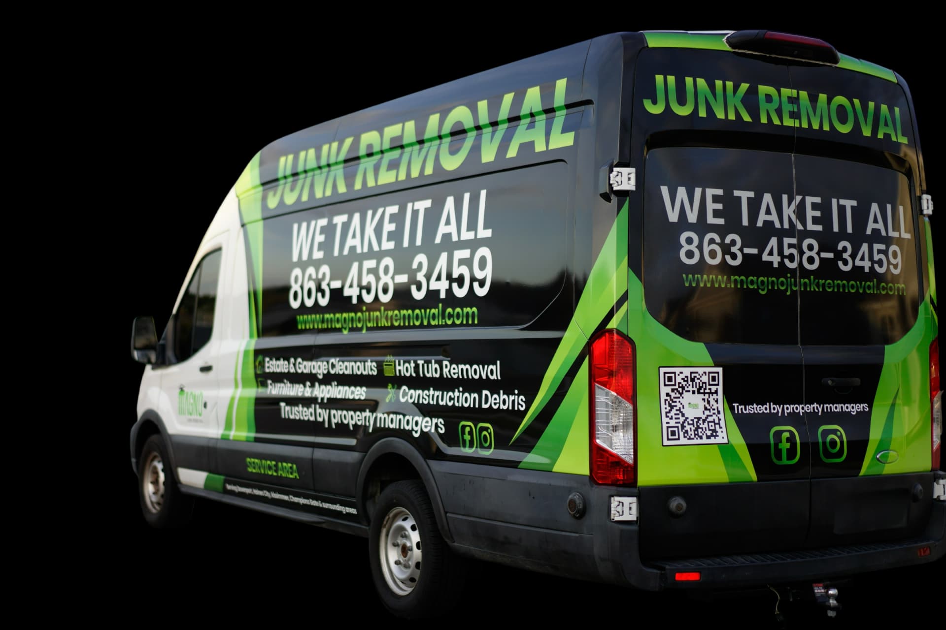 Magno Junk Removal Van