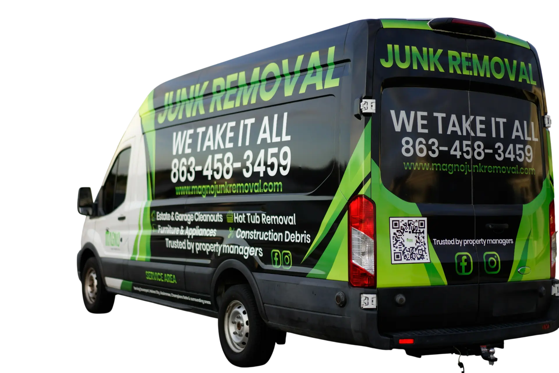 Magno Junk Removal Van